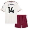 Fotbalové dresy Arsenal Gyokeres 14 Dětské Alternativní Dres 2025-26 Krátký Rukáv